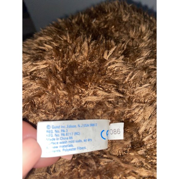 Gund Heads and Tales 22" Brown Plush Stuffed Animal Bear Toy Red Scarf Toy - Picture 6 of 6